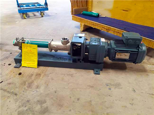 無級調(diào)速螺桿泵的介紹說明