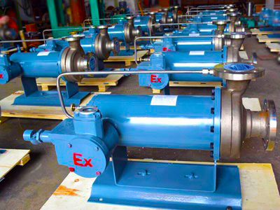 屏蔽泵的常見注意事項